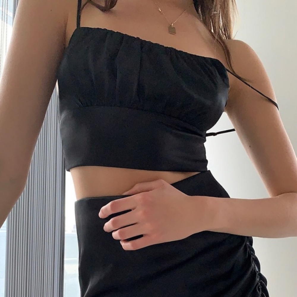 Aritzia Wilfred⎜SONNET CAMISOLE⎜BLACK